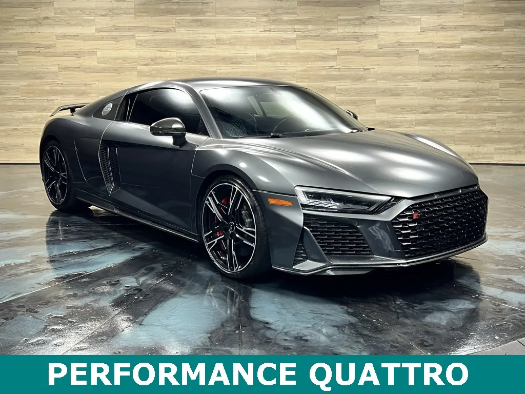 Gray 2021 Audi R8 V10 performance for sale in Salt Lake City, UT