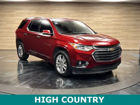 Red 2019 Chevrolet Traverse High Country for sale in Salt Lake City, UT