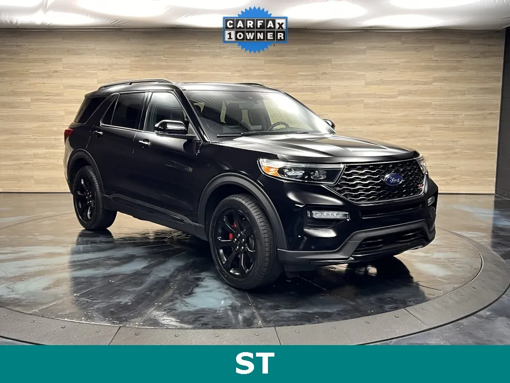Black 2023 Ford Explorer ST for sale in Salt Lake City, UT