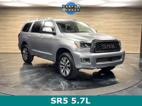 Silver 2020 Toyota Sequoia SR5 for sale in Salt Lake City, UT