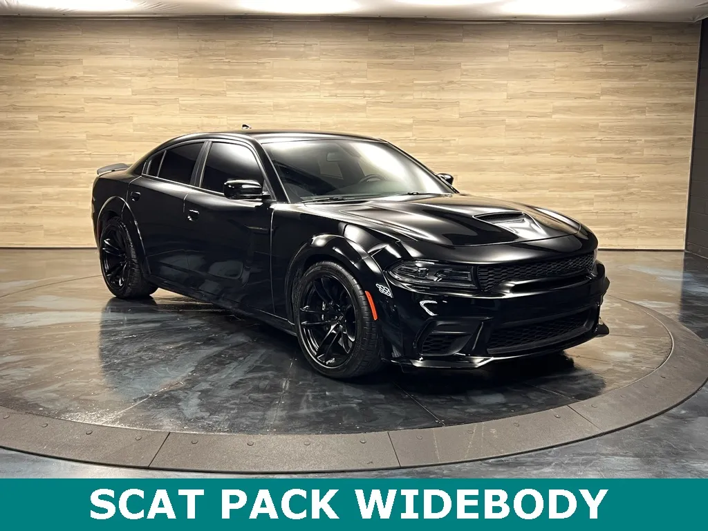 Black 2023 Dodge Charger R/T Scat Pack Widebody for sale in Salt Lake City, UT