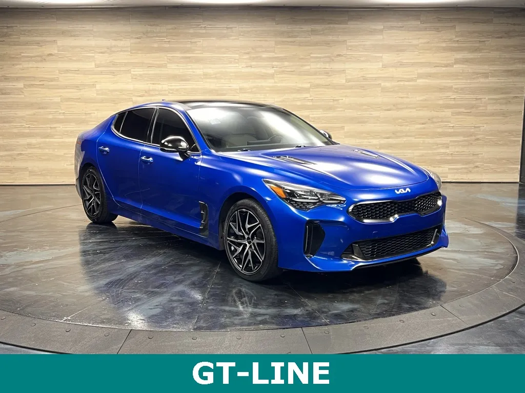 Blue 2023 Kia Stinger GT-Line for sale in Salt Lake City, UT