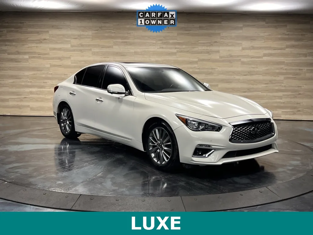 White 2024 INFINITI Q50 LUXE for sale in Salt Lake City, UT