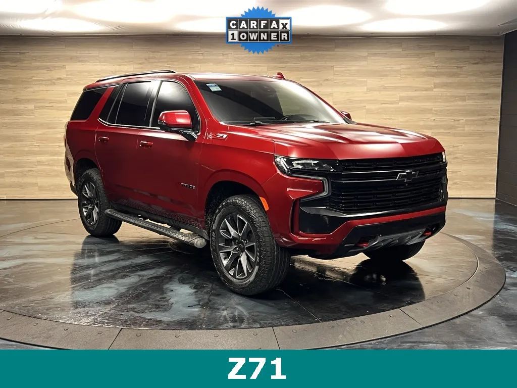 Red 2023 Chevrolet Tahoe Z71 for sale in Salt Lake City, UT