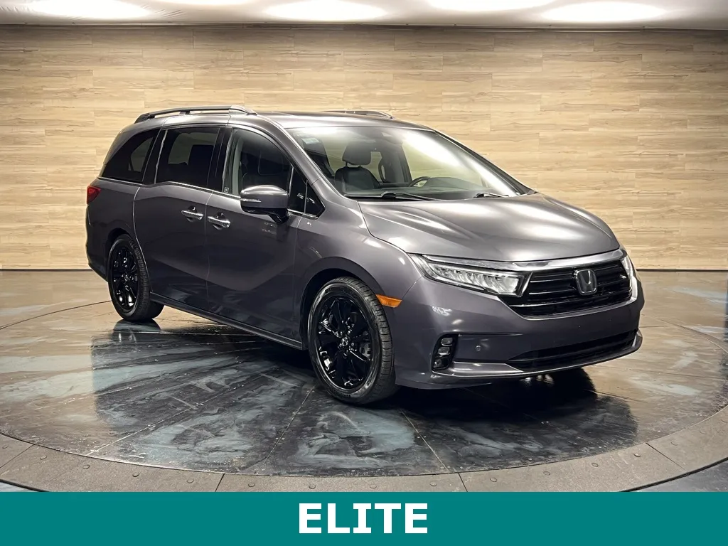 Gray 2022 Honda Odyssey Elite for sale in Salt Lake City, UT