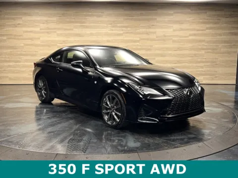 Black 2021 Lexus RC 350 F Sport for sale in Salt Lake City, UT