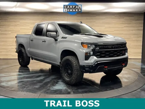 Gray 2024 Chevrolet Silverado 1500 Custom Trail Boss for sale in Salt Lake City, UT