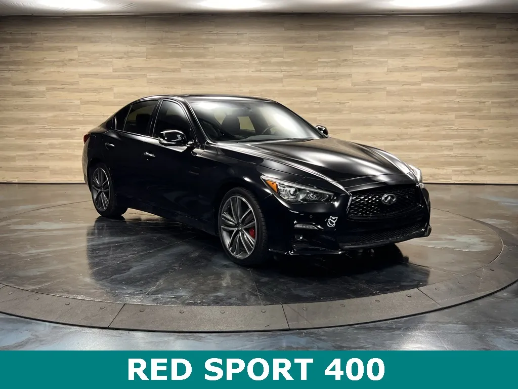 Black 2023 INFINITI Q50 Red Sport 400 for sale in Salt Lake City, UT