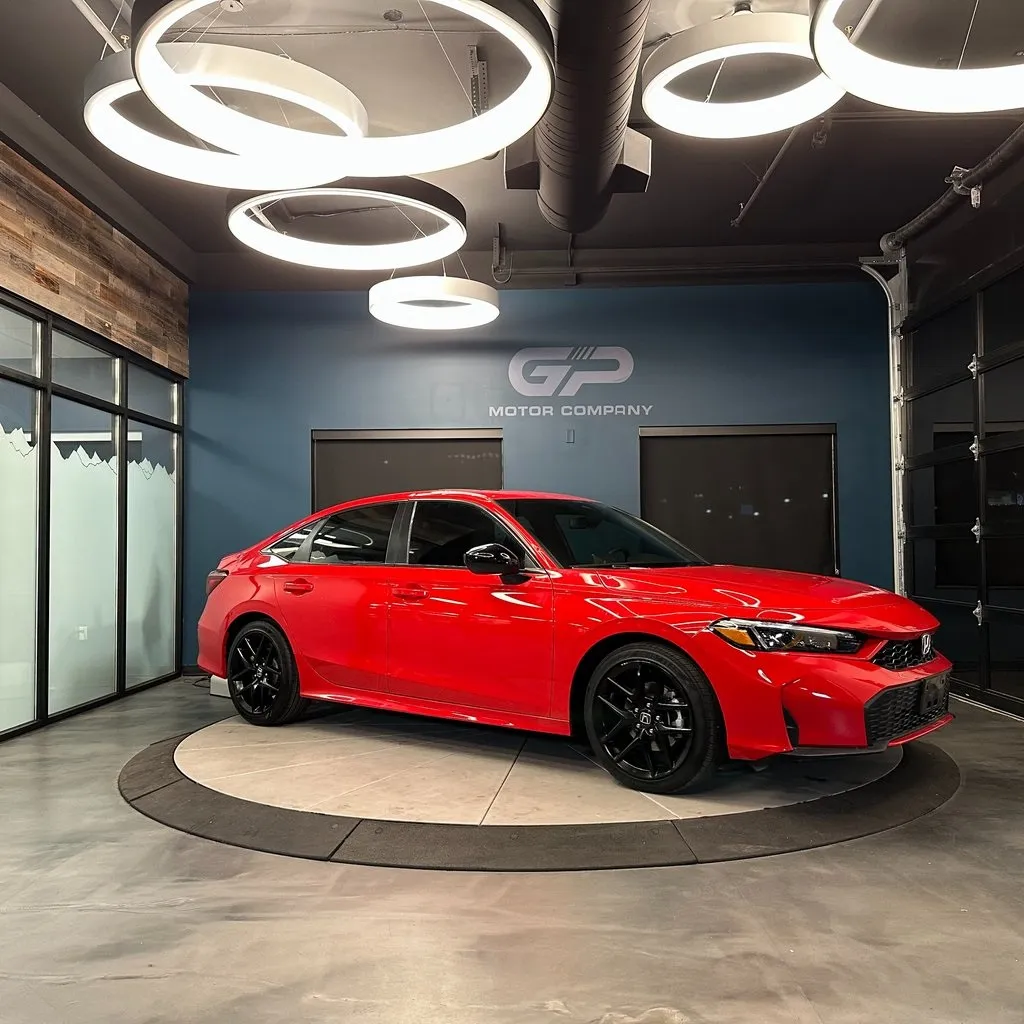 Red 2025 Honda Civic Hybrid Sport for sale in Kaysville, UT