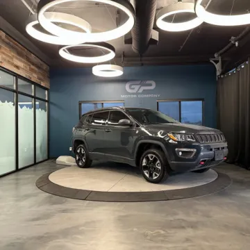 Gray 2017 Jeep Compass Trailhawk for sale in Kaysville, UT