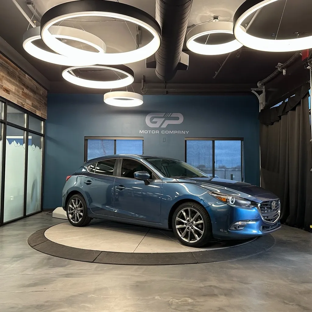 Blue 2018 Mazda Mazda3 Grand Touring for sale in Kaysville, UT