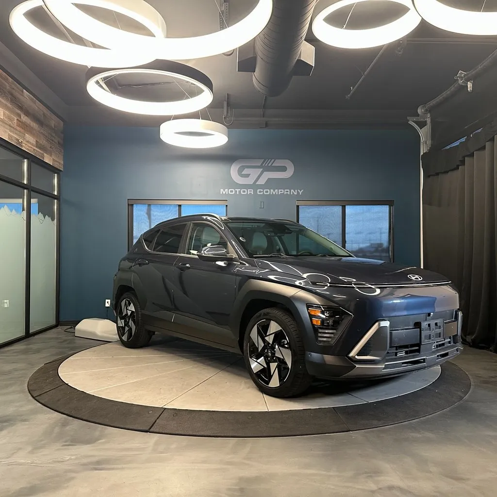 Blue 2024 Hyundai Kona Limited for sale in Kaysville, UT