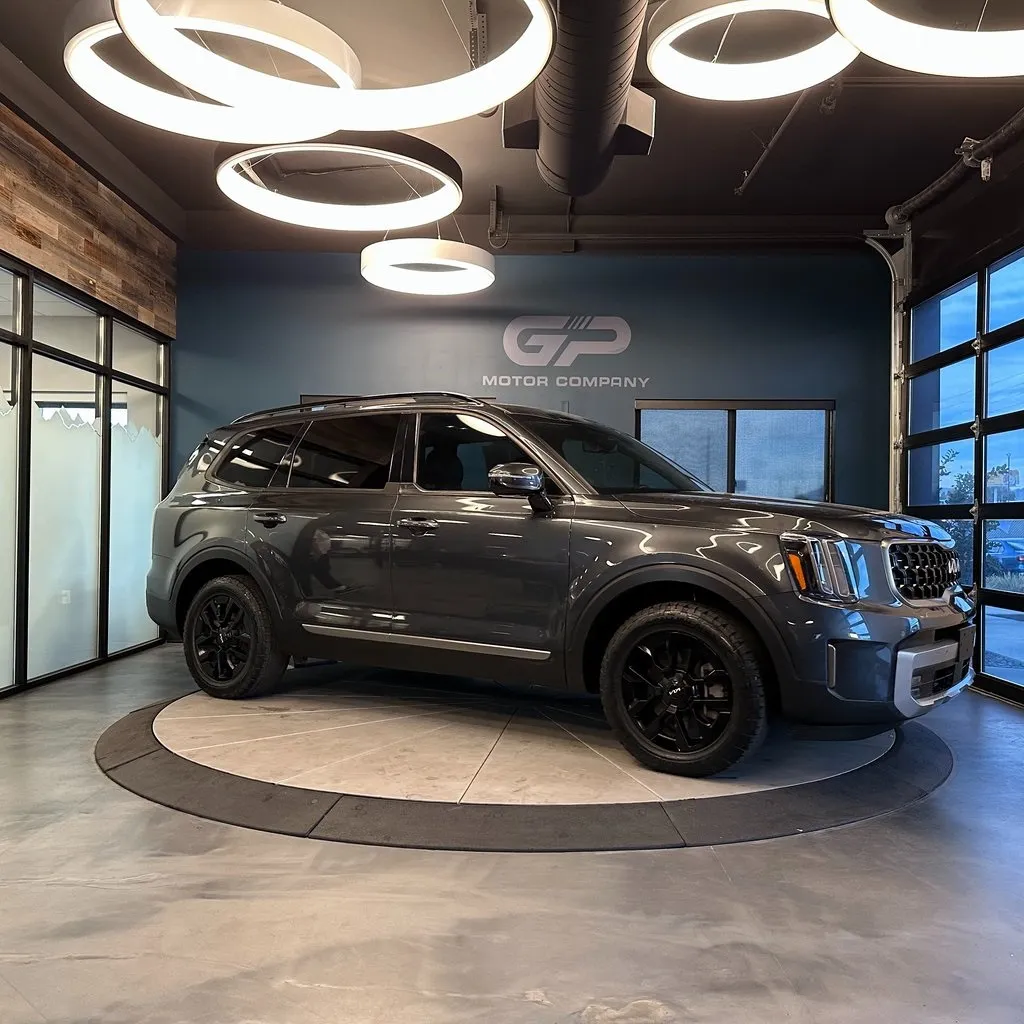 Gray 2023 Kia Telluride SX-Prestige X-Pro for sale in Kaysville, UT