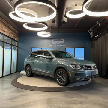 Blue 2021 Volkswagen Tiguan 2.0T SEL for sale in Kaysville, UT