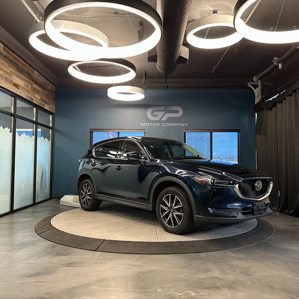 Blue 2018 Mazda CX-5 Grand Touring for sale in Kaysville, UT