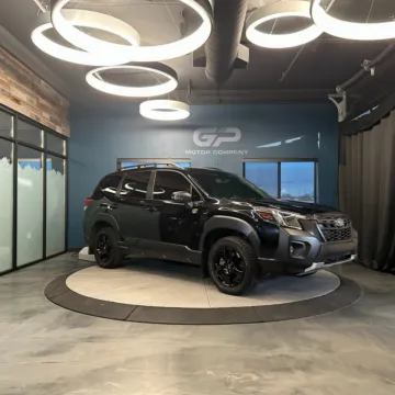 Black 2023 Subaru Forester Wilderness for sale in Kaysville, UT