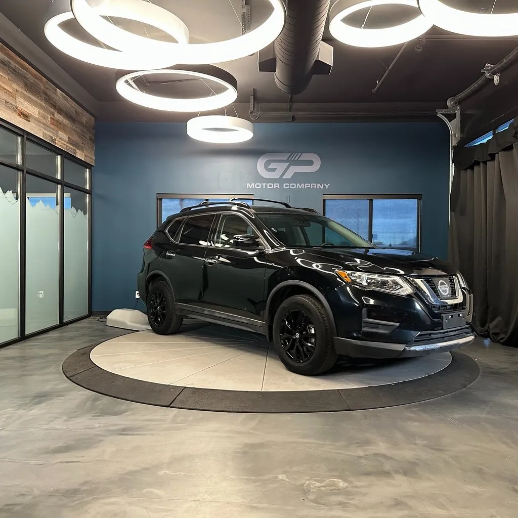 Black 2017 Nissan Rogue SV for sale in Kaysville, UT