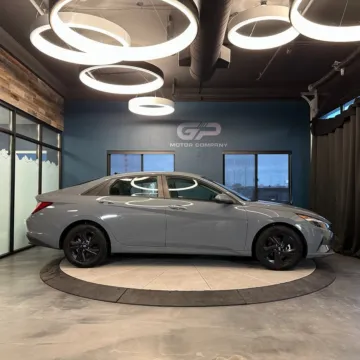 Photos of 2021 Hyundai Elantra Hybrid Blue for sale in Kaysville, UT at GP Motor Company