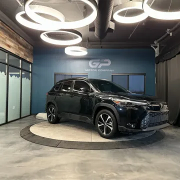 Black 2023 Toyota Corolla Cross Hybrid XSE for sale in Kaysville, UT