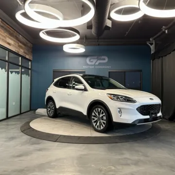 White 2020 Ford Escape Titanium for sale in Kaysville, UT