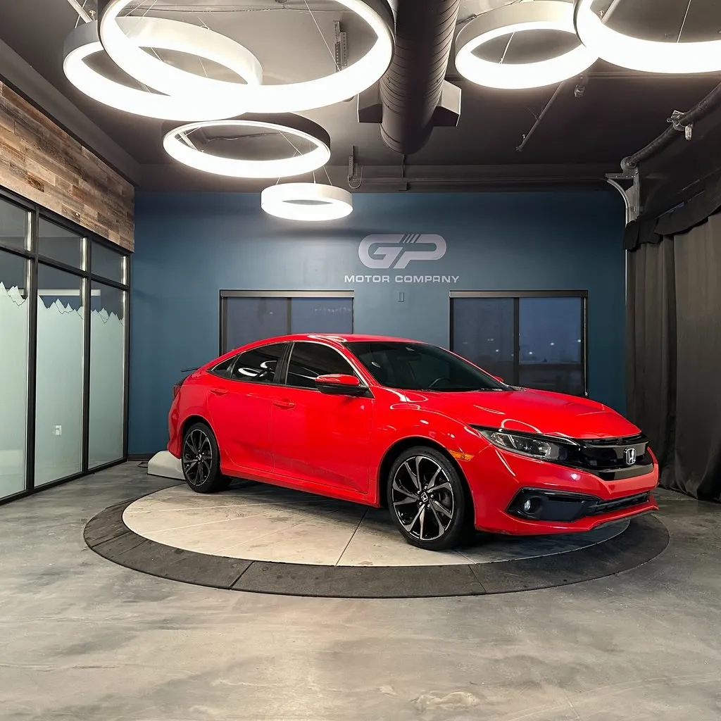 Red 2021 Honda Civic Sport for sale in Kaysville, UT