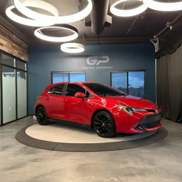 Red 2021 Toyota Corolla Hatchback SE for sale in Kaysville, UT