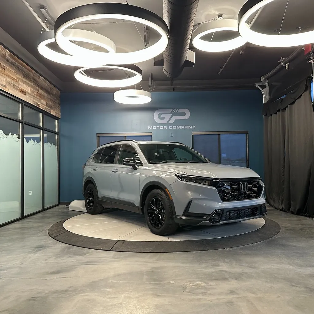 Gray 2023 Honda CR-V Hybrid Sport for sale in Kaysville, UT