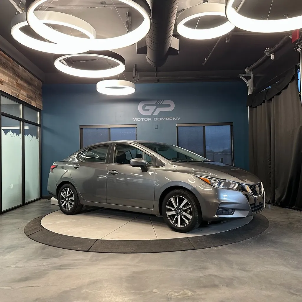 Gray 2021 Nissan Versa 1.6 SV for sale in Kaysville, UT