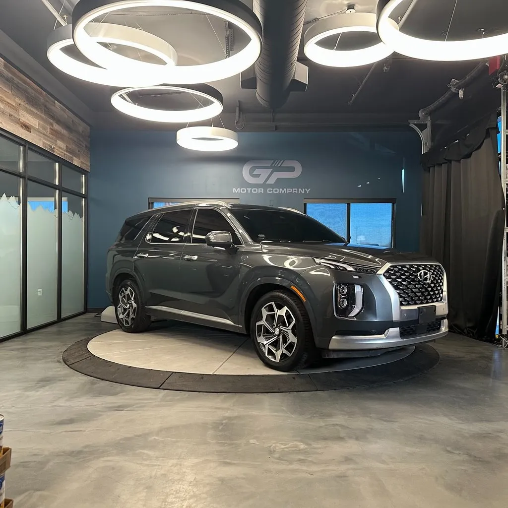 Gray 2021 Hyundai Palisade Calligraphy for sale in Kaysville, UT