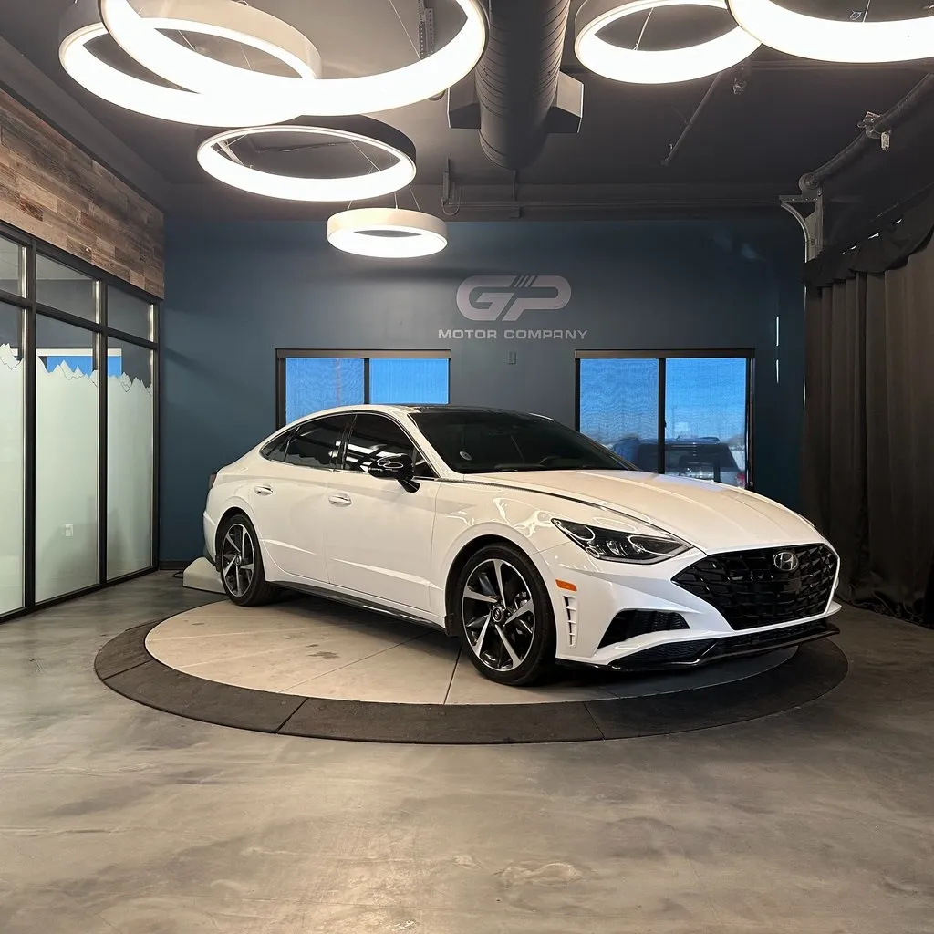 White 2022 Hyundai Sonata SEL Plus for sale in Kaysville, UT