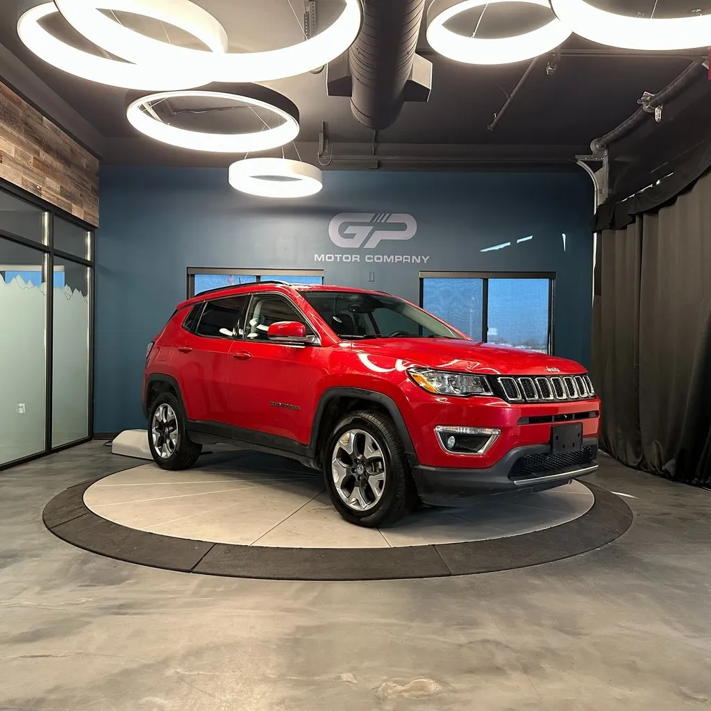 Red 2017 Jeep New Compass Limited for sale in Kaysville, UT