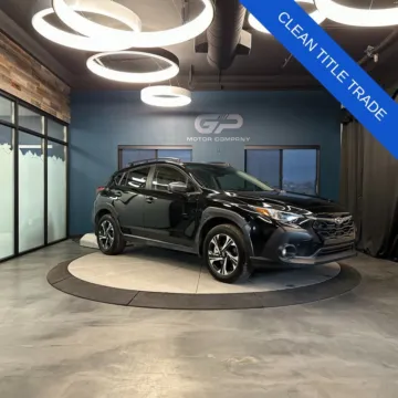 Black 2024 Subaru Crosstrek Premium for sale in Kaysville, UT