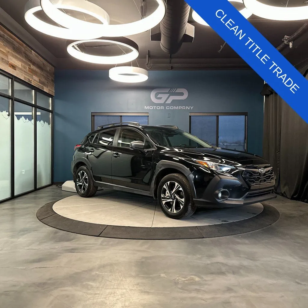 Black 2024 Subaru Crosstrek Premium for sale in Kaysville, UT