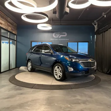 Blue 2020 Chevrolet Equinox Premier for sale in Kaysville, UT