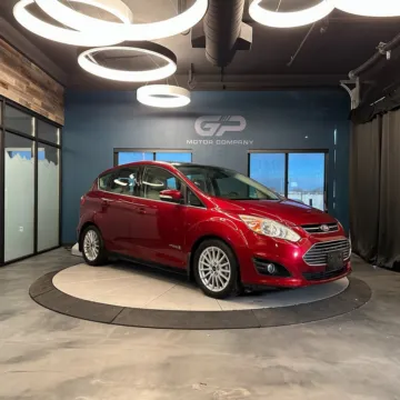 Red 2015 Ford C-Max Hybrid SEL for sale in Kaysville, UT