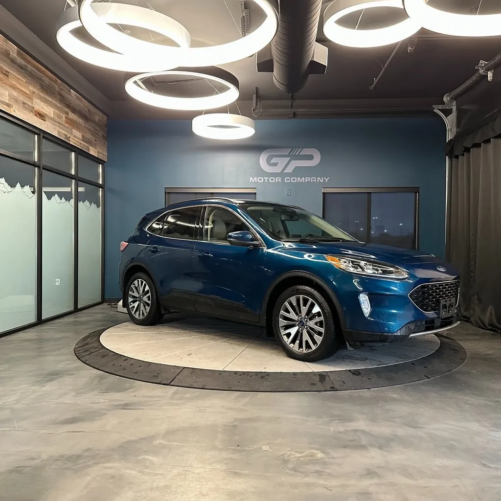 Green 2020 Ford Escape Titanium for sale in Kaysville, UT