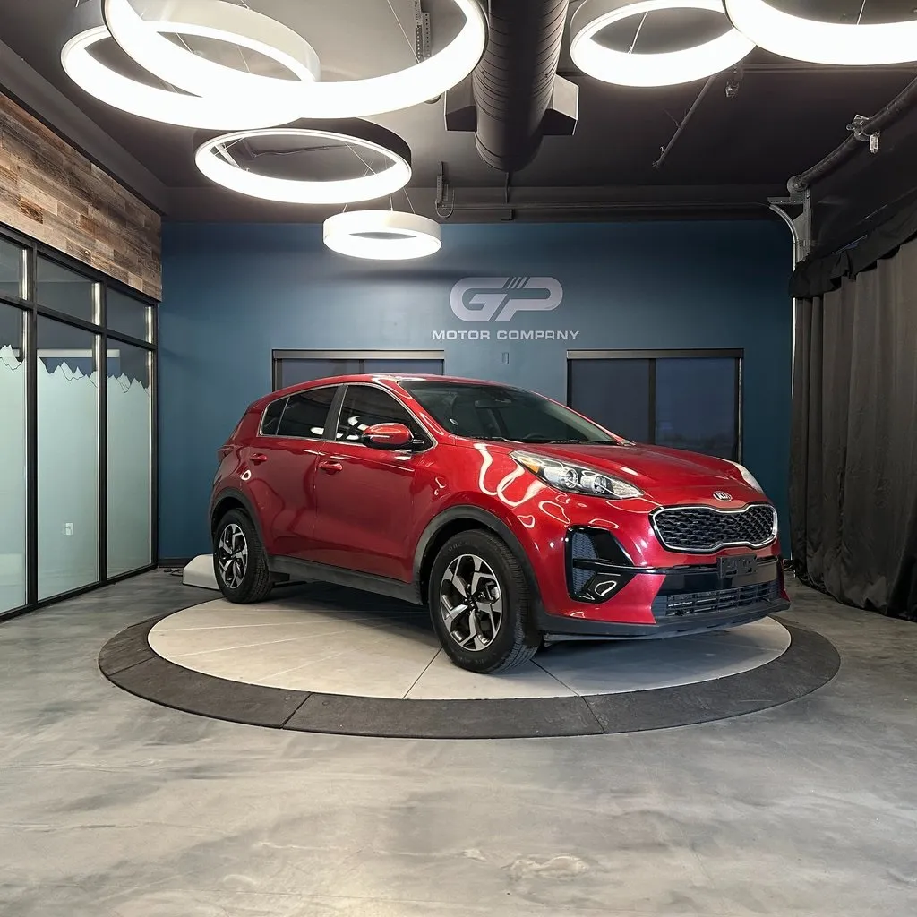 Red 2021 Kia Sportage LX for sale in Kaysville, UT