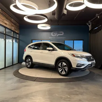 White 2015 Honda CR-V Touring for sale in Kaysville, UT