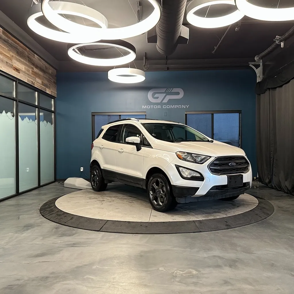 White 2018 Ford EcoSport SES for sale in Kaysville, UT
