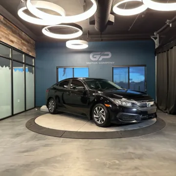 Black 2017 Honda Civic EX for sale in Kaysville, UT