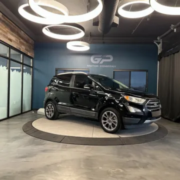 Black 2019 Ford EcoSport Titanium for sale in Kaysville, UT