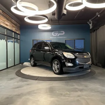 Black 2016 Chevrolet Equinox LTZ for sale in Kaysville, UT