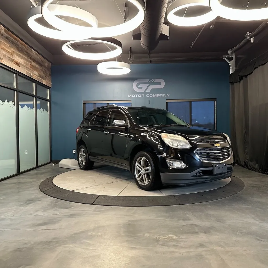 Black 2016 Chevrolet Equinox LTZ for sale in Kaysville, UT