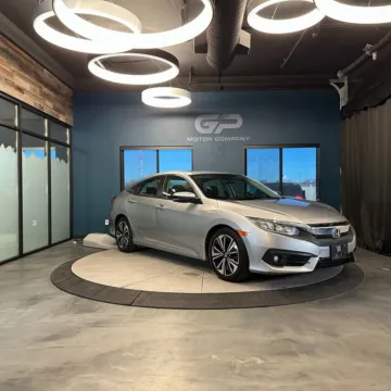 Silver 2018 Honda Civic EX-T for sale in Kaysville, UT