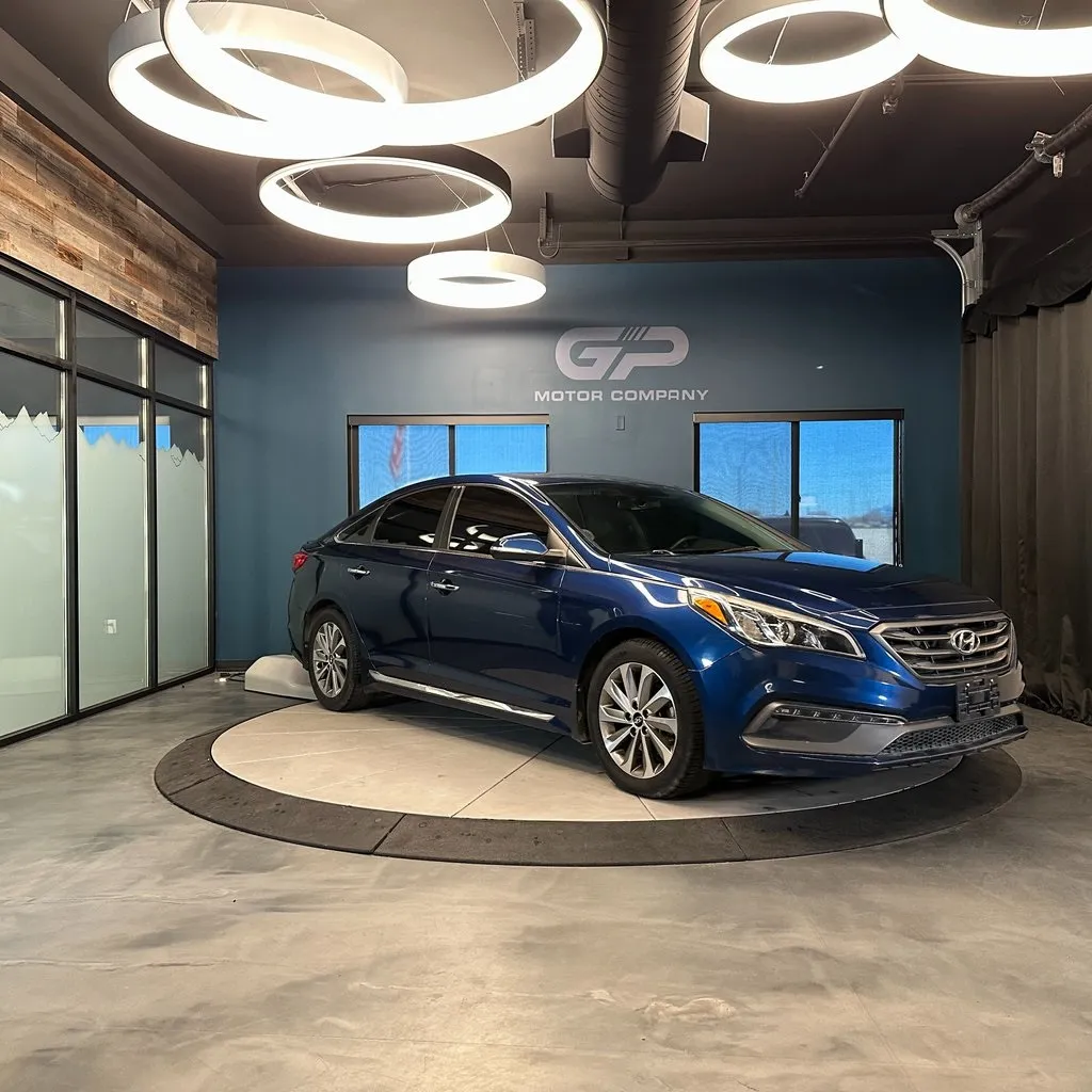 Blue 2017 Hyundai Sonata Sport for sale in Kaysville, UT