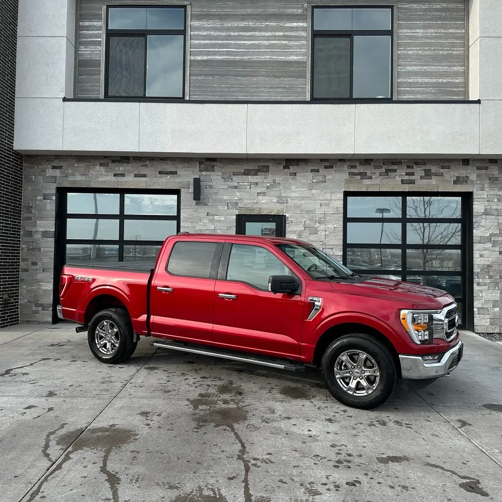Red 2021 Ford F-150 XLT for sale in Kaysville, UT