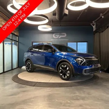 Blue 2023 Kia Sportage X-Line for sale in Kaysville, UT