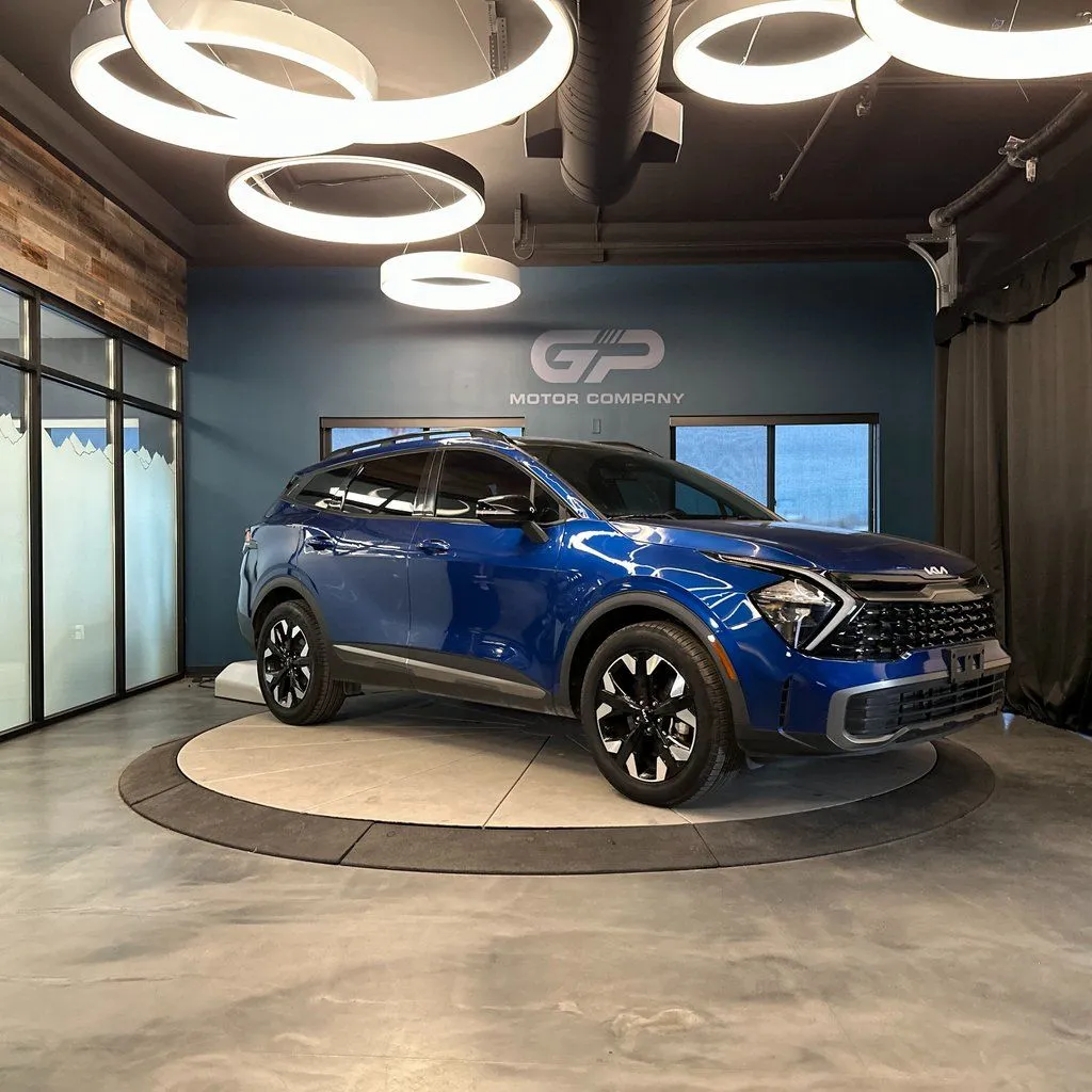 Blue 2023 Kia Sportage X-Line for sale in Kaysville, UT