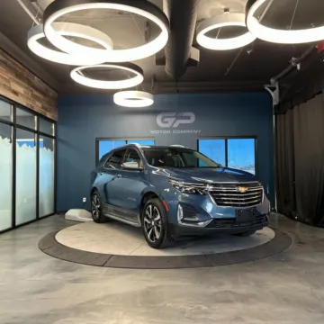 Blue 2024 Chevrolet Equinox Premier for sale in Kaysville, UT