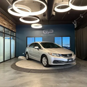 Silver 2015 Honda Civic LX for sale in Kaysville, UT